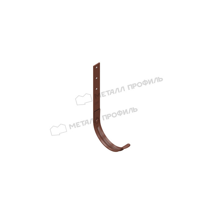 Держатель желоба МЕТАЛЛ ПРОФИЛЬ ПРОЕКТ D185х300 Ral 8017