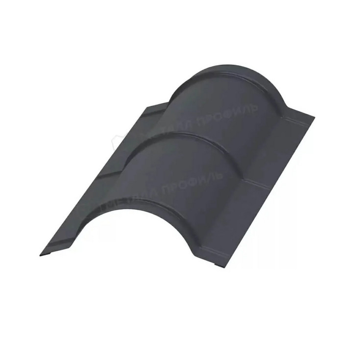 Планка конька круглого R110х2000 (ПЭ-01-5002-0.5)
